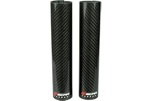 SCAR Protectores Inferior de Horquilla Carbono Compatible con KTM YAMAHA HONDA HUSQVARNA GASGAS BETA KAWASAKI SUZUKI 125 250 300 350 390 430 450 480 500