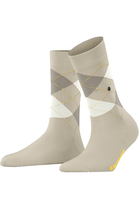 Chaussettes Burlington Femme Corgi - Coton Bio Motif Argyle Taille Unique 36-41