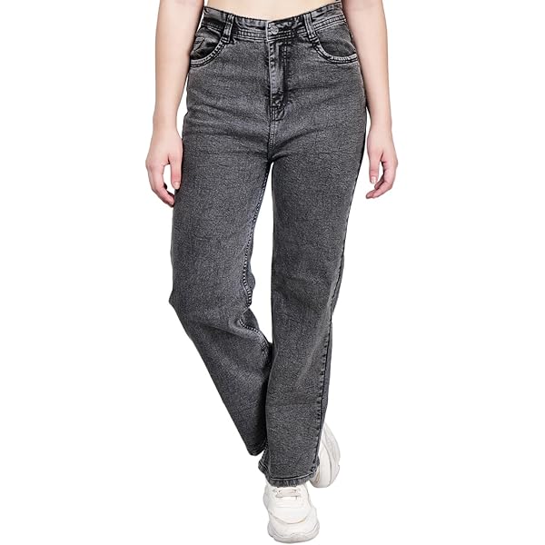 Buy ZXN Clothing Women's Reguler Fit Modern Regular High Rise