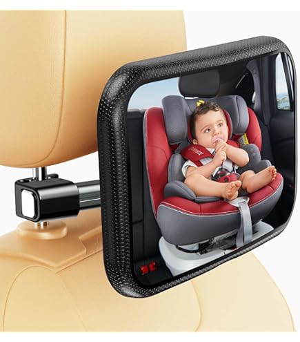 Specchietto Retrovisore Per Bambini - Infrangibile, Rotazione 360° Per Auto - Foto 3