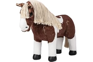 Lemieux Mini Toy Pony Flash Weiß-Braun - Weiß-Braun