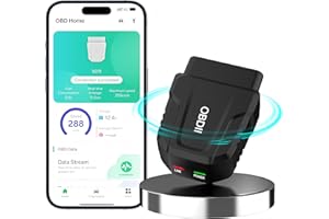 RICOKEY OBD2 Scanner Bluetooth 5.4 Car Diagnostic Tool for iOS iPhone Android Wireless ODB2 OBD Code Reader, Smog Check Performance Test Auto Engine Inspection Exclusive APP for All Vehicles After 1996