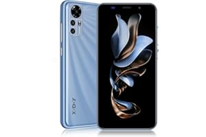 XGODY Smartphone Günstig X17, Handy ohne Vertrag mit 3390mAh, Android 10, 5,5" Display, 2GB RAM, 16GB ROM (erweiterbar auf 256GB), 4G Dual-SIM, Dreifache Kartenfächer,Face ID, GPS(Blau)