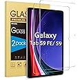 SPARIN 2 Pack Screen Protector for Samsung Galaxy Tab S9 FE 5G (10.9 inch) & Galaxy Tab S9/ S8/ S7 (11 inch), Tempered Glass Compatible with S Pen, Anti-Scratches