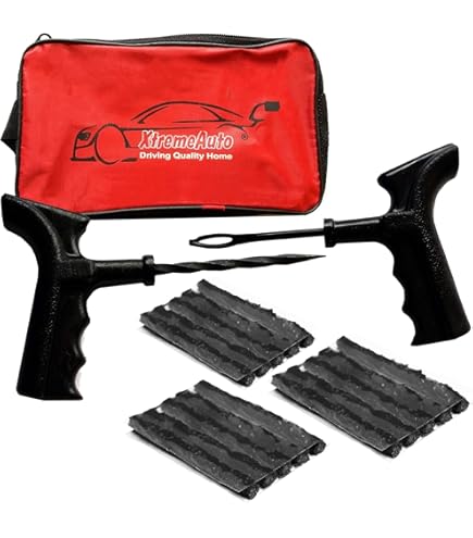 MAIKEHIGH Tubeless Tyre Repair Kit, 88 Pcs Heavy Duty Flat Tyre Plug - View #10