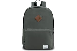 VASCHY Mochila Escolar Unisex, Mochila Escolar para Adolescentes Ultraligero Mochila Portátil de 15.6 pulgadas para Adolescentes Adultos Resistente al Agua Mochila Universidad