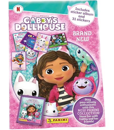 Album Panini Gabby Et La Maison Magique 2 - 32 Pages, 192 Stickers, Poster Collector, Moments Heureux - 9