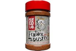 Angus & Oink | Feather Duster Chicken BBQ Rub | Orange, Paprika, Chipotle and Lemon Pepper Seasoning, Perfect For Chicken | Gluten-Free, Vegan Friendly | 200g