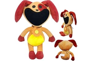YISKY Smiling Critters Peluche, 25cm Juguetes de Peluche The Smiling Critters, Cute Smiling Critters Peluche, Smiling Critters Series Figura Peluche, Smiling Critters Plush Toy para Niñas y Niños(Naranja)