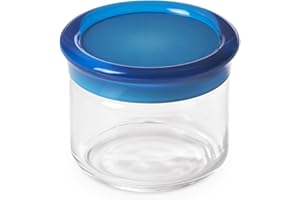Omada Design Barattolo Cucina in Plastica da 0,5 lt, Contenitore Freschezza Alimenti, Made in Italy, Lavabile in Lavastoviglie, Linea Trendy
