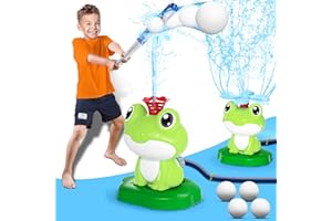 KIZJORYA Water Sprinkler Baseball Toy for Kids