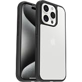 OtterBox Apple iPhone 15 Pro Sleek Kılıf, Şeffaf/Siyah