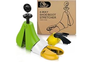 Masvan Shoe Stretcher for Men Women Calf Boot, Plastic Shoe Tree Expander Adjustable Length And Width, High Top Sports Shoes Shaper for Ankle Boots,L: 42.5~46