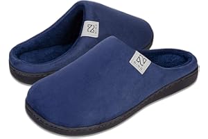WateLves Pantofole Uomo Unisex Donna Antiscivolo Scarpe Inverno Peluche Morbido Ciabatte in Memory Foam