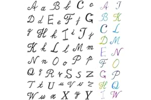 CRASPIRE Lettere Numeri Timbri in Gomma Trasparenti Alfabeto Scrittura per La Creazione di Biglietti Iniziali Sigilli in Silicone Trasparenti Timbro Giornalismo Creazione di Biglietti Amici