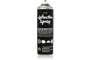 REFLECTIV SPRAY DCREFLSPRAY Reflective Spray pour Cyclistes et Piétons, Très Peu Visible de Jour-500 ML Adulte Unisexe, Multicolore, Taille Unique