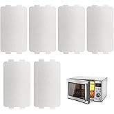 6 Pieces Microwave Mica Sheets Microwave Mica Plate Waveguide Cover for Microwave (116 x 64 mm)