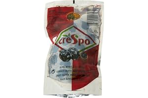 Crespo Olives noires à la Grecque - Le paquet de 125g net égoutté