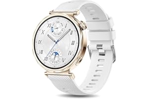 Meliya für Huawei Watch GT4 41mm Armband/Huawei Watch GT5 41mm Armband, Weich Silikon Uhrenarmband 18mm für Huawei GT4/GT5 41mm Smartwatch Ersatzarmbänder