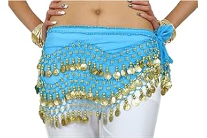THE TURKISH EMPORIUM Turkish Emporium Tribal Ceinture de Danse Orientale Belly Dance danse du ventre Foulard