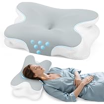 BALITTA Orthopädisches Nackenkissen Aus Memory Foam – Ergonomisch Für Alle Schlafpositionen | 2 Höhen