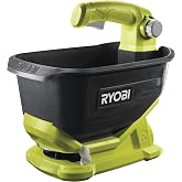 RYOBI OSS1800 18V ONE+ cordless universal spreader (4 liter tank, adjustable spreader width (2.5 to 3.5 m) battery and char