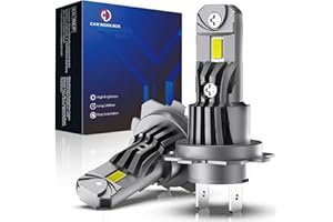 CAR WORK BOX H7 LED Bombilla, 60W 12000LM Lámpara de Faro LED de Coche