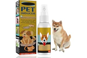 AINXTOLM Dog Potty Training Spray,Pet Potty Training Spray,Pet Defecation Inducer,Pu-Ppy Toilet Training Spray,Pet Toilet Location Sprayer for Dog,Dog Toilet Training,Dog Behaviour Corrector for Pet Toilet