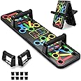 PulGos 15-in-1 Pushup Board for Men & Women | Foldable Gym Equipment for Home Workout | 𝐌𝐮𝐥𝐭𝐢- 𝐅𝐮𝐧𝐜𝐭𝐢𝐨𝐧 Push Up 