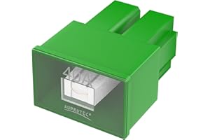 AUPROTEC Fusible bloc femelle PAL AS, OTO AS Japon 20-60 A, choix: 40A ampères, vert, 1 pièce