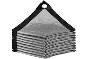 BXAEYIPOR Red de sombra con ojales, 3 x 3 m, duradera, 95 % protección UV, para protección solar, para balcones, huéspedes, casas y terrazas