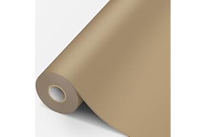 MICTER Leder Patch Selbstklebend, 40 x 300cm Kunstleder Selbstklebend, Leder Reparatur Kit für Möbel, Sofa, Autositze, Taschen, Leder Reparatur und Renovierung (Khaki)