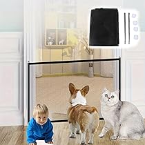 Cancelletto Estensibile Per Cani E Gatti - Regolabile, Facile Da Installare, Ideale Per Porte E Scale, Colore Bianco - Foto 3