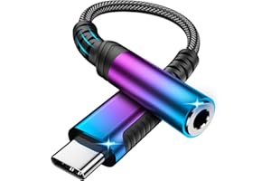 IMANGOO Adapter do słuchawek USB C Aux, USB C na jack 3,5 mm adapter Jack Audio typ C Aux adapter do słuchawek audio do iPhone 15 Samsung A54 A53 A34 A33 S23 Ultra Z Flip5 S22 S23 FE Pixel 7a 7 Pro 6a Xiaomi