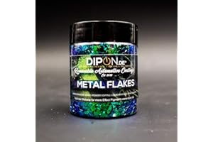 ‎DIPON.DE HIGH PERFORMANCE LIQUIDS & PIGMENTS Effektpigment 3D Aurora Triangle Flake Glitter Polyester EFfekt Farbpigment für Epoxidharz Resin Epoxy Autolack Aquarell Seife Kunst Geode