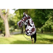 Cheval à Bâton SKIPPI Ambre - Hobby Horse Réaliste Avec Licol Et Rênes