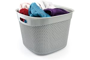 7H SEVENON Cesta Alta Cuadrada 36 litros 7house