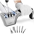 Aiguiseur De Couteaux 4 En 1 Carehabi - Affûteur Professionnel Ergonomique Pour Cuisine, Facile à Utiliser - 12