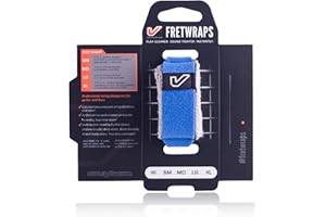 Gruv Gear FretWraps HD 'Sky' String Muters 1-Pack (Blue, Small) (FW-1PK-BLU-SM)