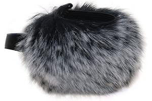 The Lord of the Tools Futrzany mikrofon osłona przedniej szyby kompatybilna z Tascam DR-40X DR-40 przenośny cyfrowy rejestrator zewnętrzny mikrofon osłona przeciwwiatrowa osłona mikrofonu filtr pop