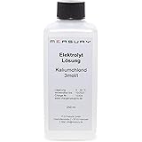 Measury Aufbewahrungslösung für pH und Redox Elektroden, KCL Kaliumchlorid 3mol/l Elektrolytlösung