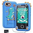 BAISIQI Kids Smart Phone for Boys Ages 3-8, Dinosaur Phone Toys with Dual Camera, Toddler Touchscreen Phone Educational Toys for Kids, Christmas Birthday Gifts for 3 4 5 6 7 8 9 10 Year Old Boys