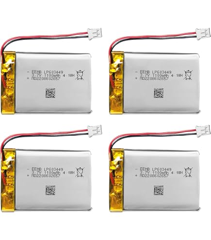 Batterie 3.7V 500mAh LP502540 Remplacement Pour Casque Bluetooth Sena SMH5 / SMH5-FM / SMH20 / SMH25 (Lot De 1)