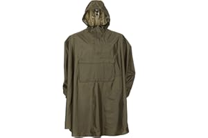 Snugpak Poncho de patrouille amélioré WGTE – Poncho léger et imperméable avec capuche réglable et poche pour carte d'accès facile – Poncho de pluie d'urgence pour randonnée et camping