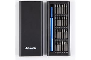 FANACAN Präzisions-Schraubendreher-Set, Mini-Schraubendreher, elektronisches Reparatur-Werkzeug-Set für iPhone, iPad, MacBook, Computer, Laptop, Handy, Tablet, PS4, PS5, Nintendo Switch