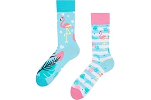 Dedoles Socken Unisex Damen Herren & Kinder Baumwolle viele lustige Designs Fussball Fahrrad Pferde Pflanzen Feuerwehr Geschenk links rechts verschieden