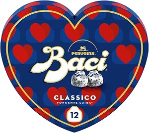 BACI PERUGINA Classico Cioccolatini Fondenti ripieni al Gianduia 150g