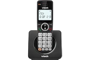 VTech EA5000 DECT Cordless Phone with Nuisance Call Blocker,Easy-to-Read Backlit Display,Landline Phone with 18 Hours Talk-time,Volume Booster,Handsfree Speakerphone,Speed Dial,Single Handset