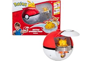 Pokémon PKW4398 – Battle Spinner – Pikachu, officiell lekset