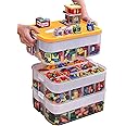 Storage Organiser for Lego 3 Layers Stackable Kids Toy Box With Base ...